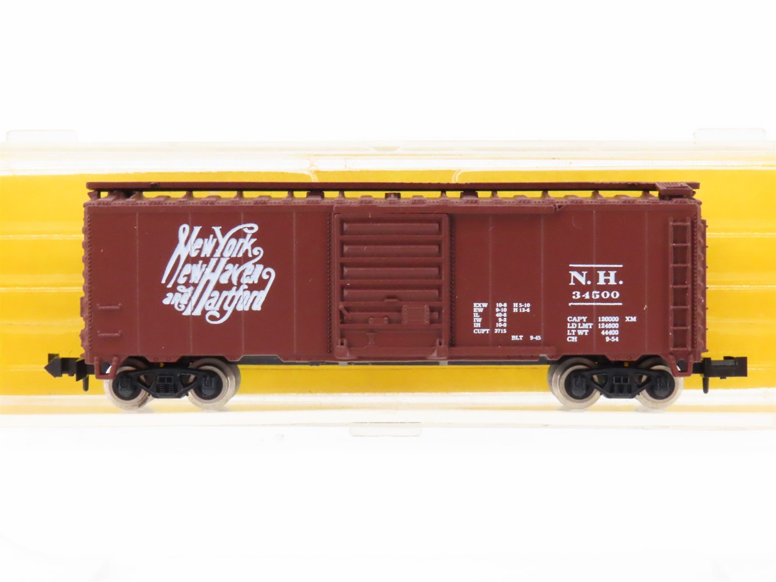 N Scale Atlas 3425 NH New Haven 40' Single Door Box Car #34500