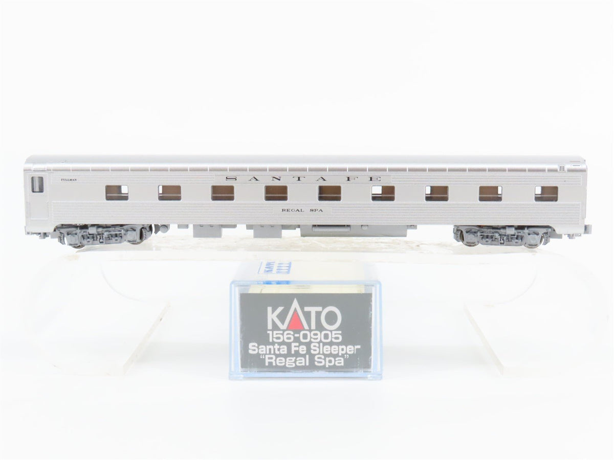 N Scale Kato 156-0905 ATSF Santa Fe Sleeper Passenger Car &quot;Regal Spa&quot;