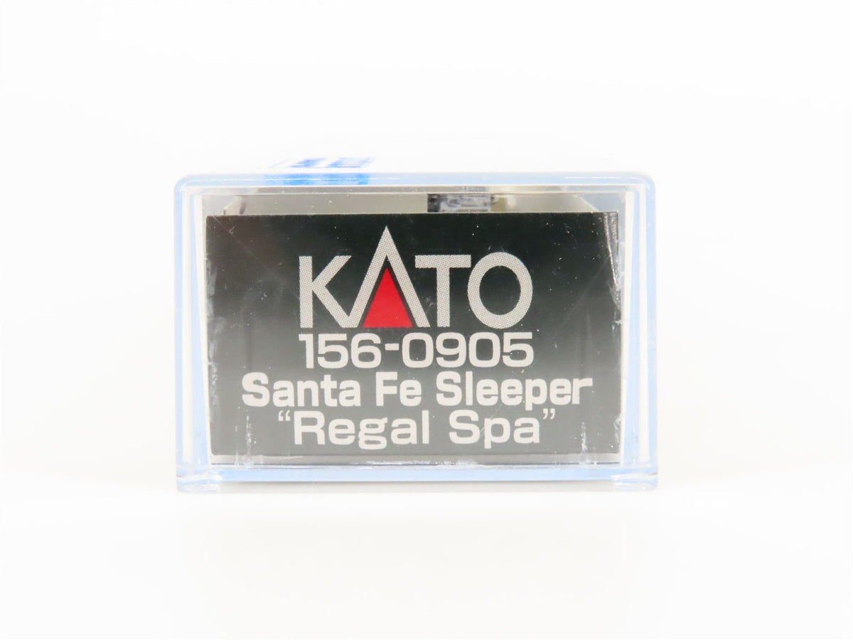 N Scale Kato 156-0905 ATSF Santa Fe Sleeper Passenger Car &quot;Regal Spa&quot;