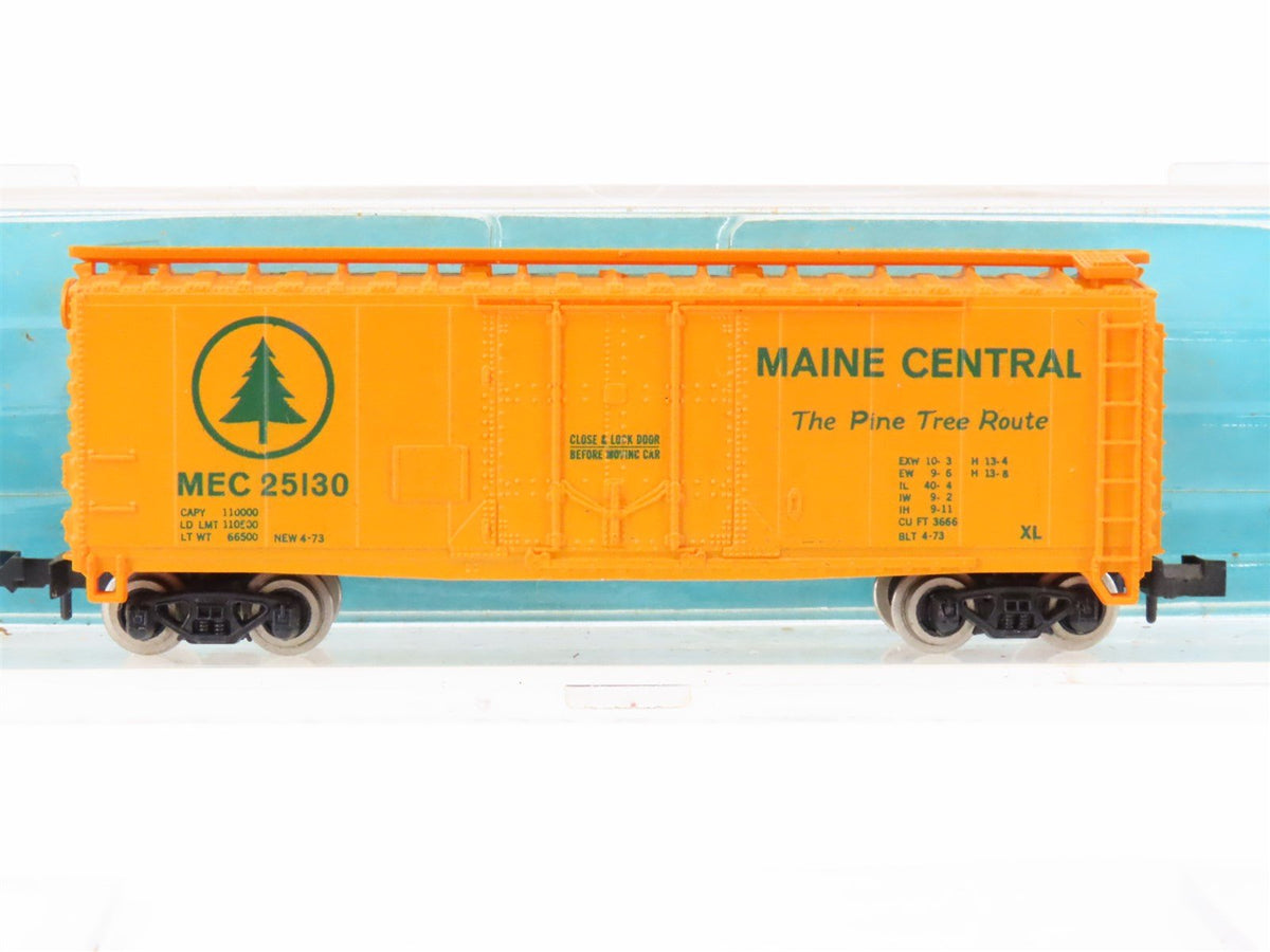 N Atlas 3307 MEC Maine Central &quot;Pine Tree Route&quot; 40&#39; Plug Door Box Car #20058