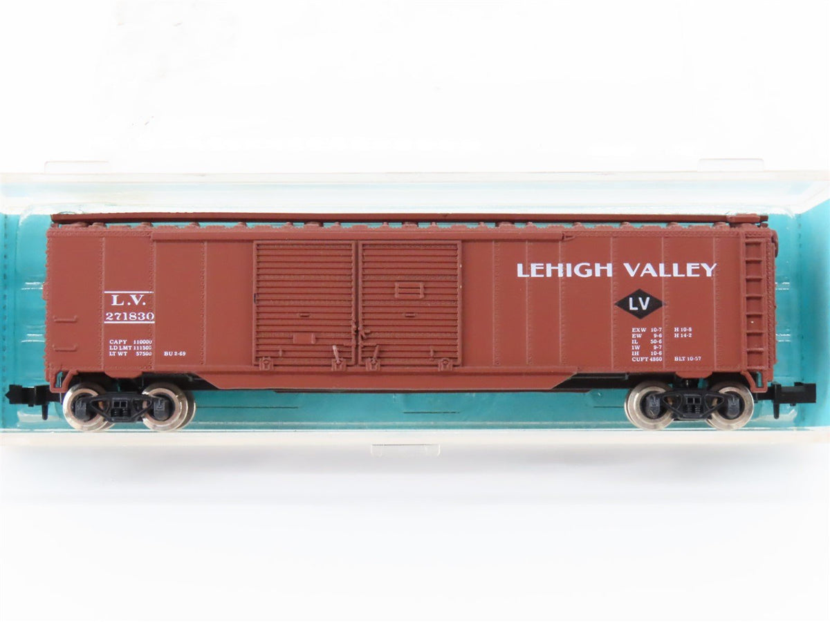 N Scale Atlas 3623 LV Lehigh Valley 50&#39; Double Door Box Car #271830