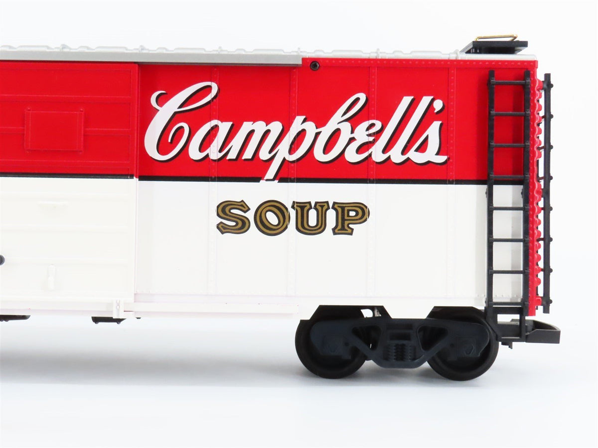 G Scale LGB 41911 Campbells Soup 40&#39; Boxcar No# - Soccer Kids Paint Scheme