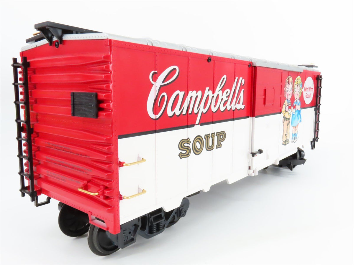 G Scale LGB 4191 CS Campbells Soup 40&#39; Boxcar No# - Kids w/ Soup Paint Scheme