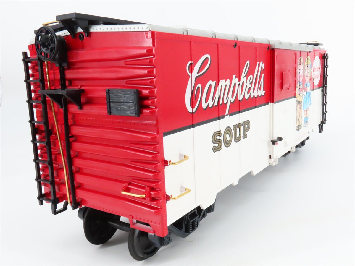 G Scale LGB 4191 CS Campbells Soup 40&#39; Boxcar No# - Kids w/ Soup Paint Scheme