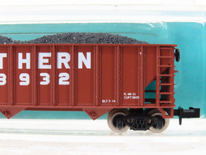 N Scale Atlas 3272 SOU Southern Railway 90-Ton 3-Bay Open Hopper #78932 w/ Load