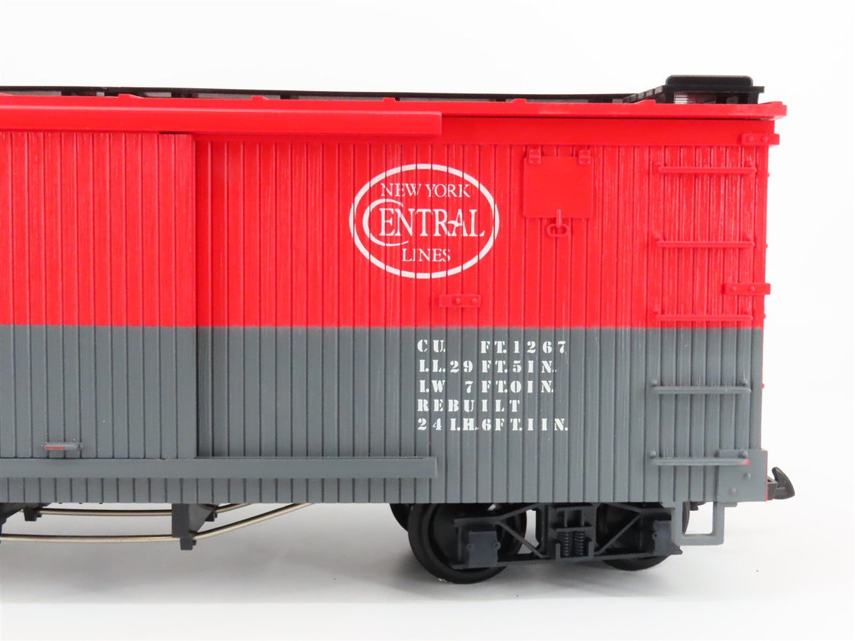 G Scale LGB 4076-M01 NYC New York Central &quot;Pacemaker&quot; Woodside 40&#39; Boxcar #4067