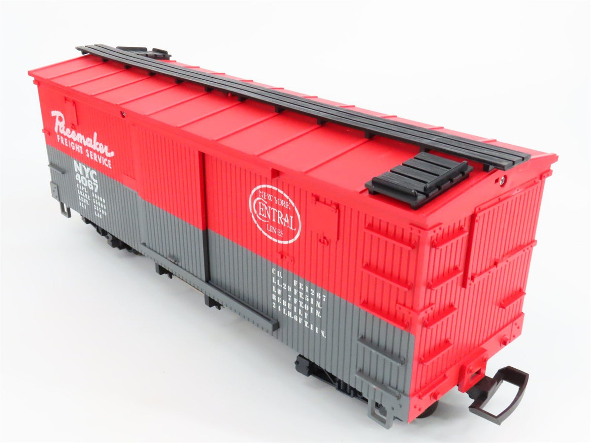 G Scale LGB 4076-M01 NYC New York Central &quot;Pacemaker&quot; Woodside 40&#39; Boxcar #4067