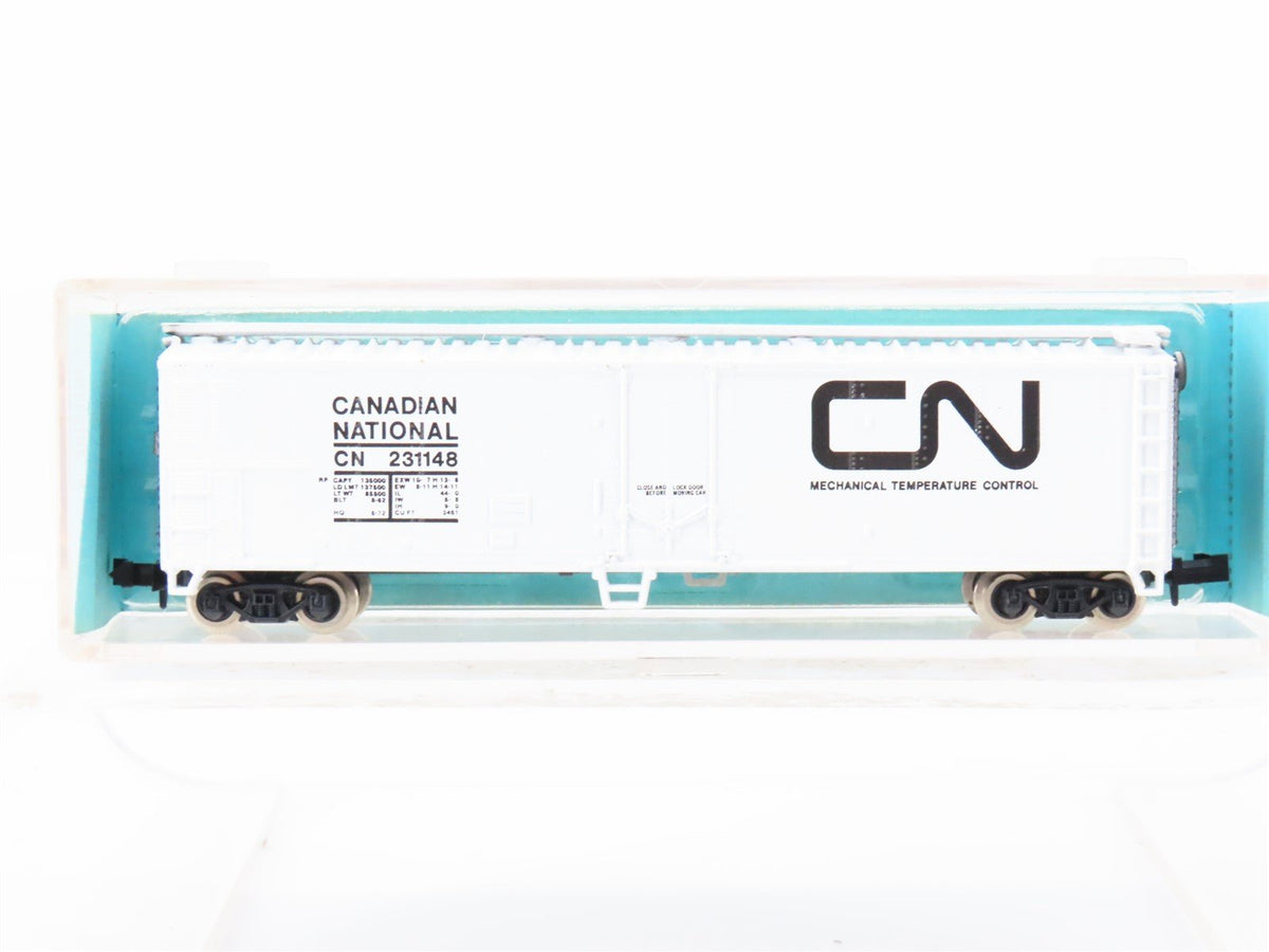 N Scale Atlas 3654 CN Canadian National 50&#39; Mech Reefer #231148