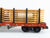 G Scale LGB 4169 LGB Stake Flatcar #4169 w/Lumber Loads