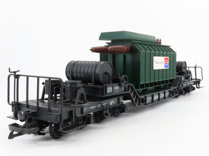 G Scale LGB 4058 LGB Depressed Center Flatcar #4068 w/ Trafo-Union Load