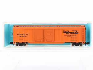 N Scale Atlas 3614 D&RGW Rio Grande 50' Double Door Box Car #61750