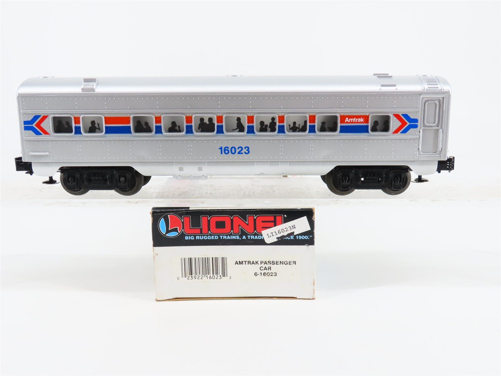 O Gauge 3-Rail Lionel 6-16023 AMTK Amtrak Passenger Car #16023 - Lighted