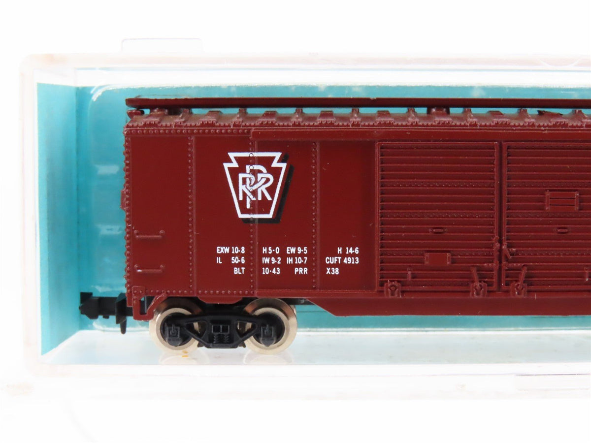 N Scale Atlas 3605 PRR Pennsylvania 50&#39; Double Door Box Car #58104