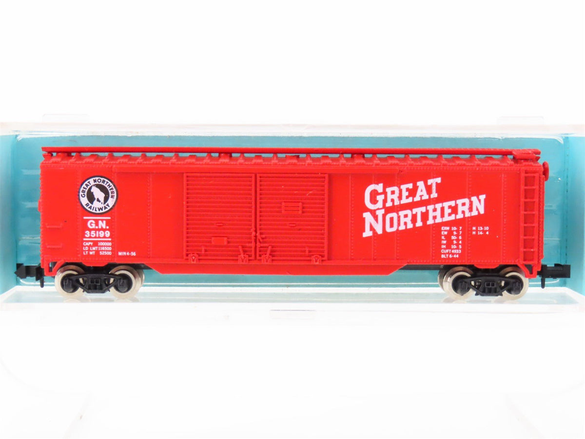 N Scale Atlas 3601 GN Great Northern 50&#39; Double Door Box Car #35199