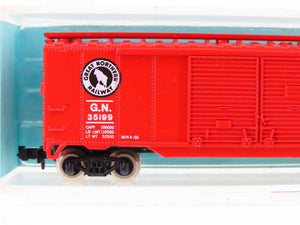 N Scale Atlas 3601 GN Great Northern 50' Double Door Box Car #35199