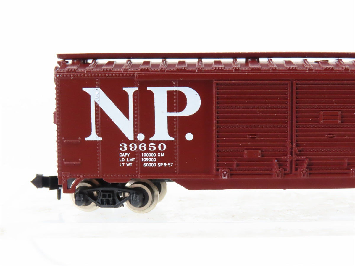 N Scale Atlas 3609 NP Northern Pacific 50&#39; Double Door Box Car #39650