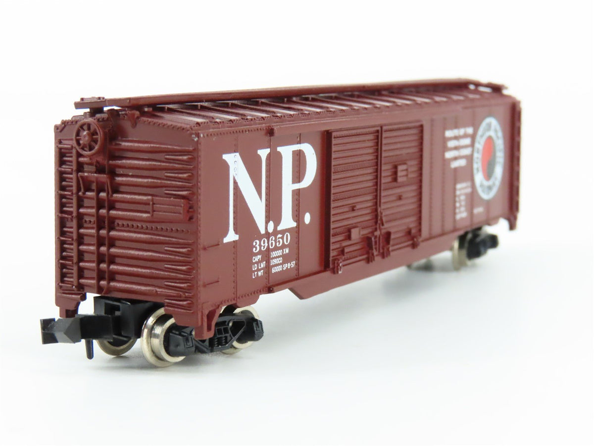 N Scale Atlas 3609 NP Northern Pacific 50&#39; Double Door Box Car #39650