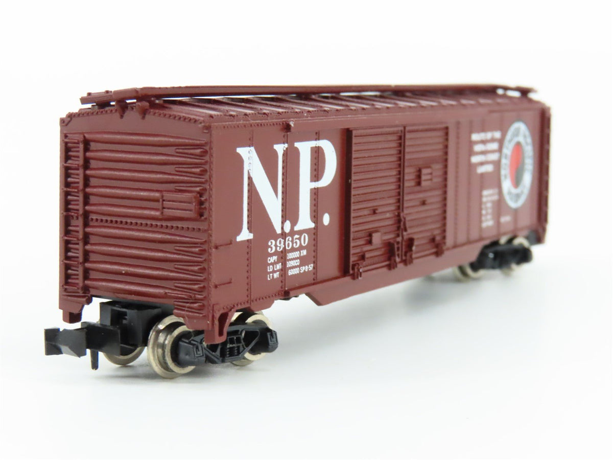 N Scale Atlas 3609 NP Northern Pacific 50&#39; Double Door Box Car #39650