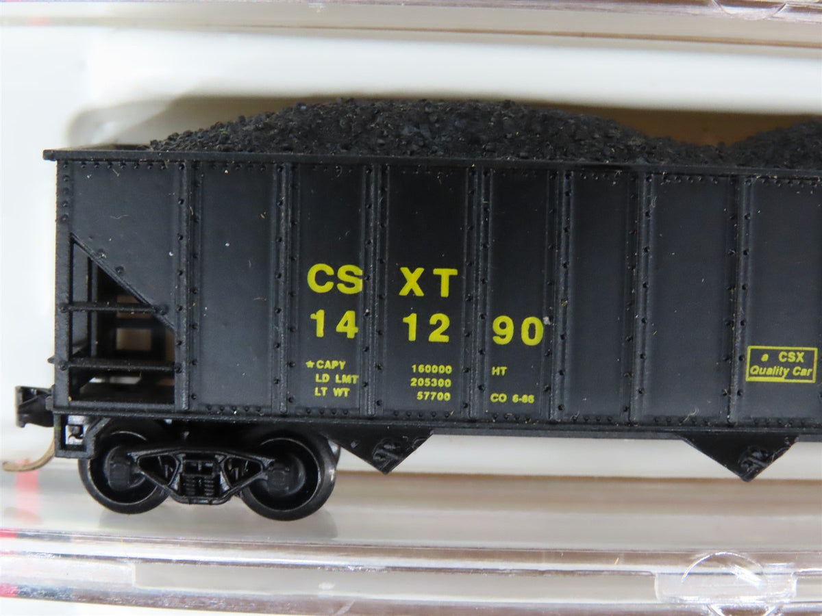 N Atlas Special Edition 5532 CSX Transportation 3-Bay Hoppers 3-Pack w/ Loads