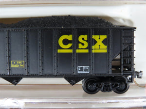 N Atlas Special Edition 5532 CSX Transportation 3-Bay Hoppers 3-Pack w/ Loads