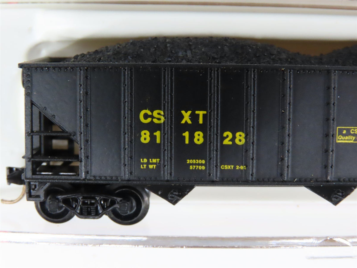 N Atlas Special Edition 5532 CSX Transportation 3-Bay Hoppers 3-Pack w/ Loads