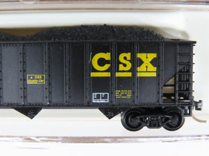 N Atlas Special Edition 5532 CSX Transportation 3-Bay Hoppers 3-Pack w/ Loads