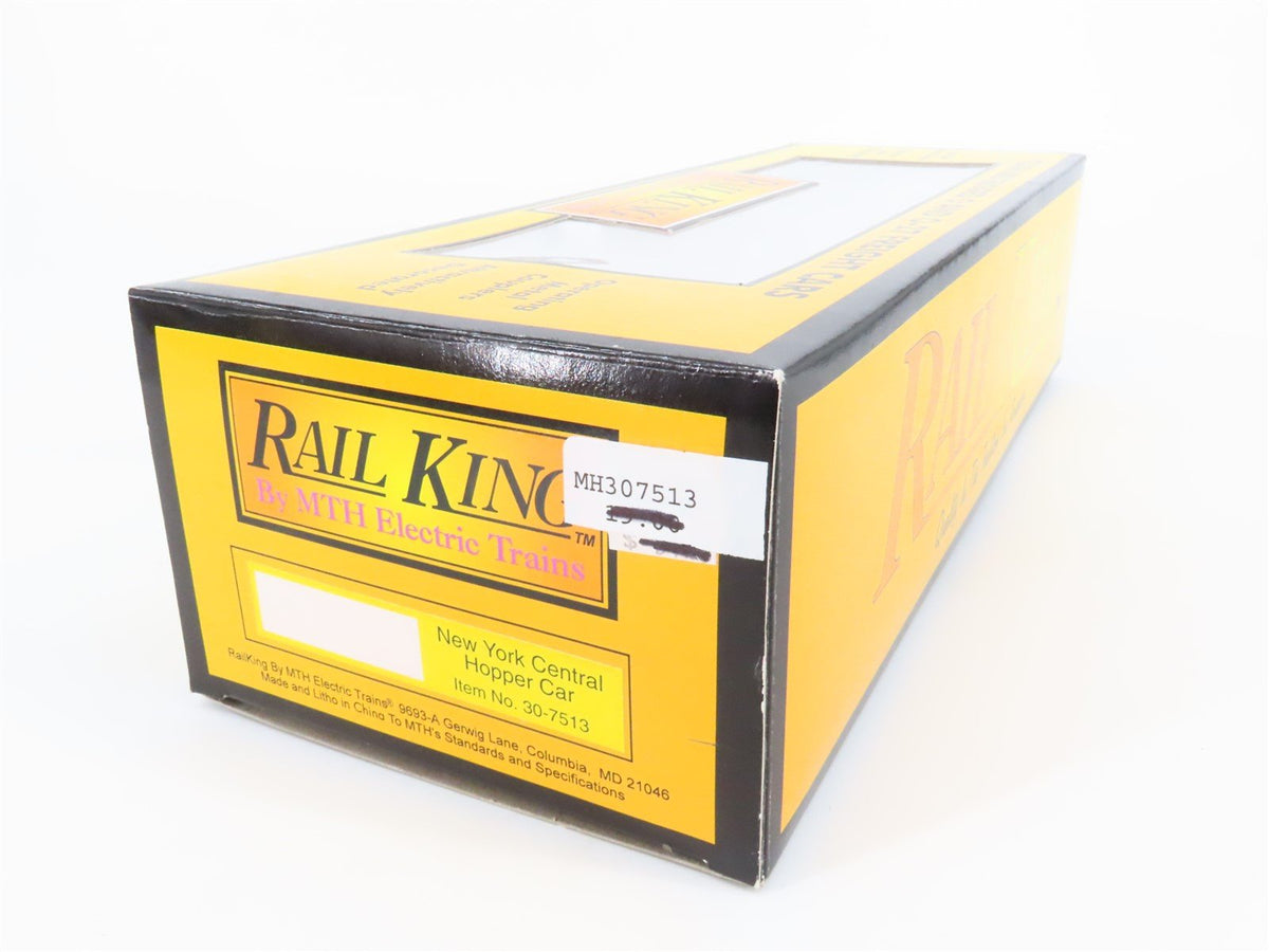 O Gauge 3-Rail MTH Rail King 30-7513 NYC New York Central 4-Bay Hopper #904420