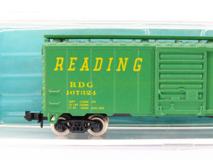 N Scale Atlas 3411 RDG Reading Lines 40' Single Door Box Car #107324