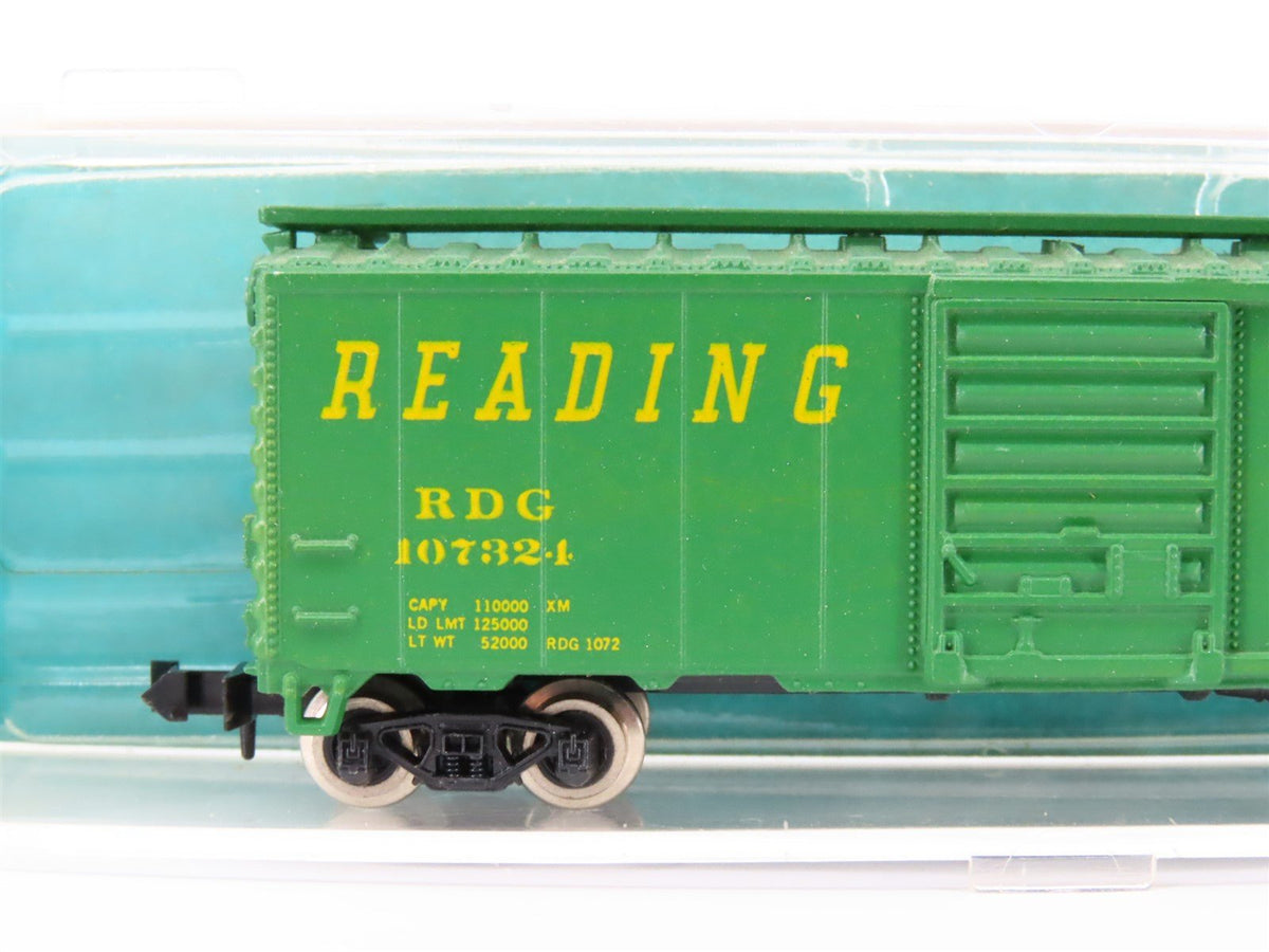 N Scale Atlas 3411 RDG Reading Lines 40&#39; Single Door Box Car #107324