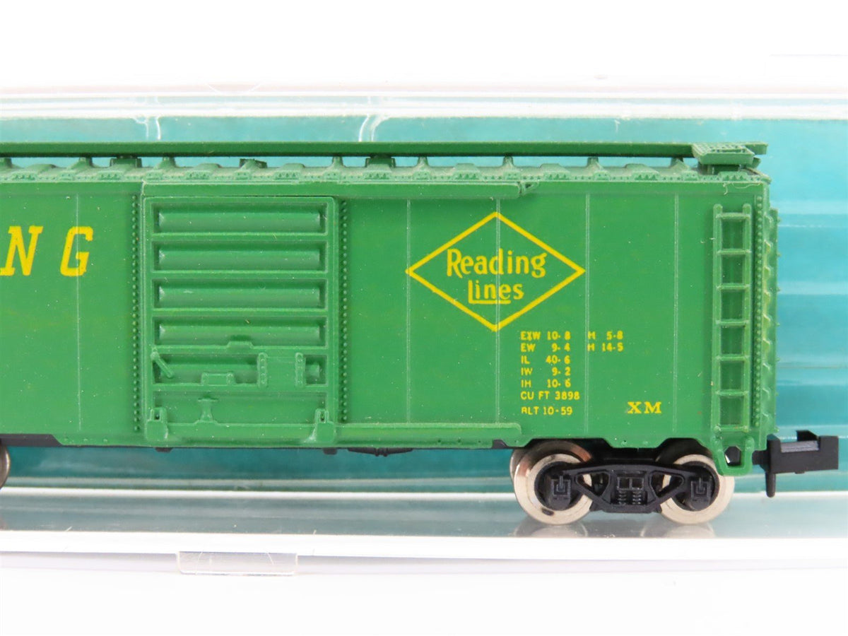 N Scale Atlas 3411 RDG Reading Lines 40&#39; Single Door Box Car #107324