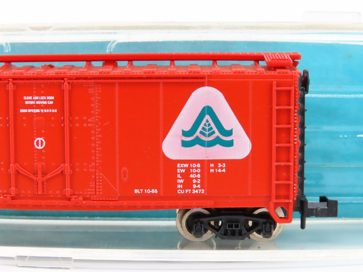 N Scale Atlas 3320 BAR Bangor &amp; Aroostook 40&#39; Plug Door Box Car #12002