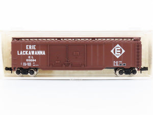 N Scale Atlas 3629 EL Erie Lackawanna 50' Double Door Box Car #65694