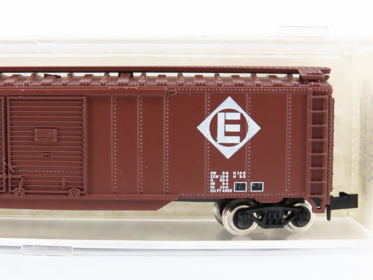 N Scale Atlas 3629 EL Erie Lackawanna 50&#39; Double Door Box Car #65694