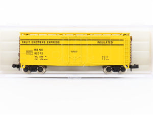 N Scale Atlas 3331 RBNX Fruit Growers Express 40' Plug Door Box Car #82072