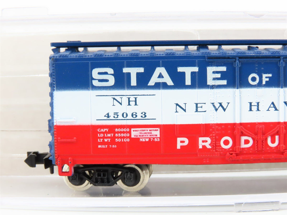 N Atlas 3330 NH New Haven &quot;State of Maine&quot; 40&#39; Plug Door Box Car #45063