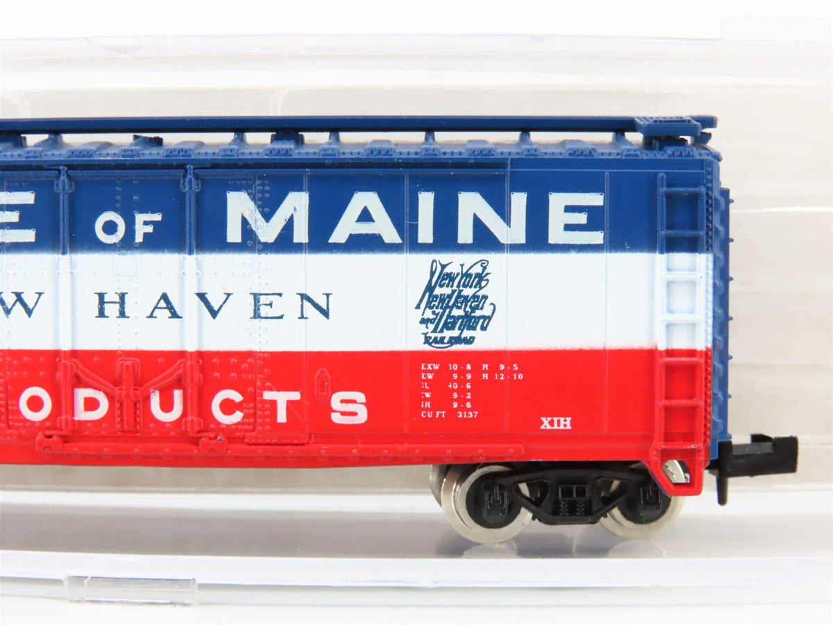 N Atlas 3330 NH New Haven &quot;State of Maine&quot; 40&#39; Plug Door Box Car #45063