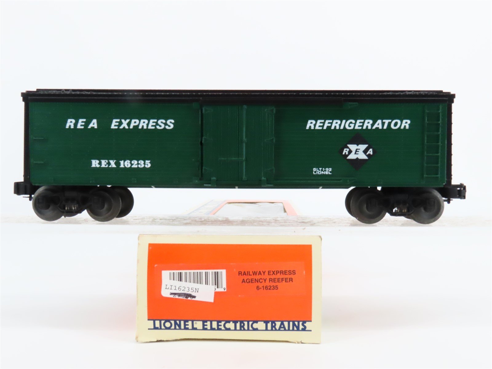 O Gauge 3-Rail Lionel 6-16235 REX REA Railway Express Agency Reefer #16235