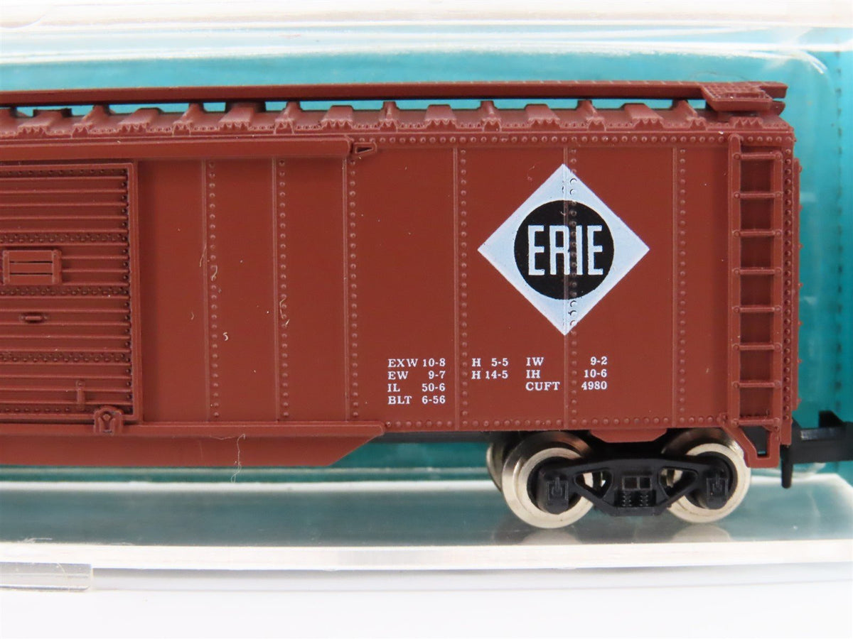 N Scale Atlas 3619 ERIE Railroad 50&#39; Double Door Box Car #67000