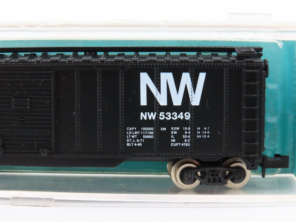 N Scale Atlas 3618 NW Norfolk &amp; Western 50&#39; Double Door Box Car #53349