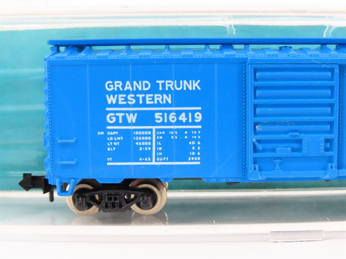 N Scale Atlas 3408 GTW Grand Trunk Western 40&#39; Single Door Box Car #516419