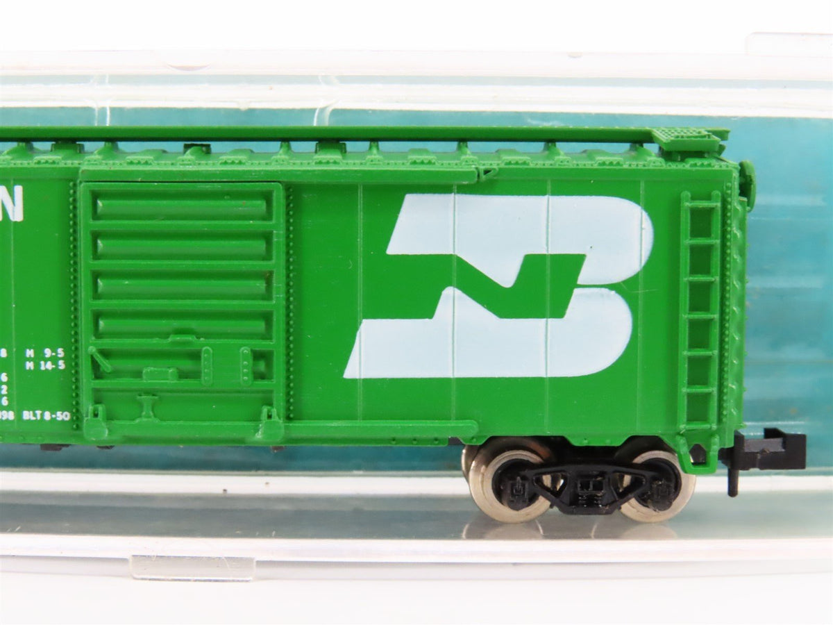 N Scale Atlas 3407 BN Burlington Northern 40&#39; Single Door Box Car #189784