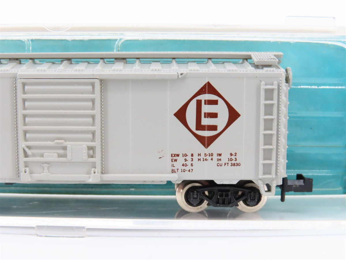 N Scale Atlas 3402 EL Erie Lackawanna 40&#39; Single Door Box Car #71504