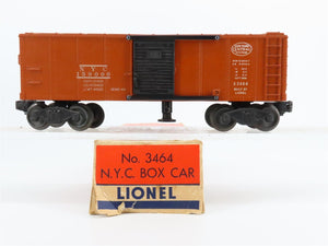 O Gauge 3-Rail Lionel 3464 NYC New York Central Operating Box Car #159000