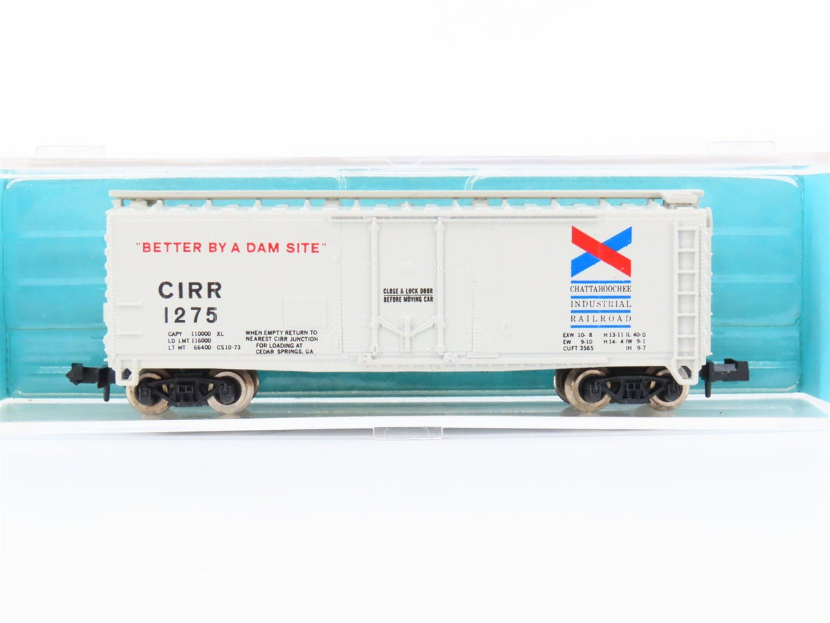 N Scale Atlas 3312 CIRR Chattahoochee Industrial 40&#39; Plug Door Box Car #1275