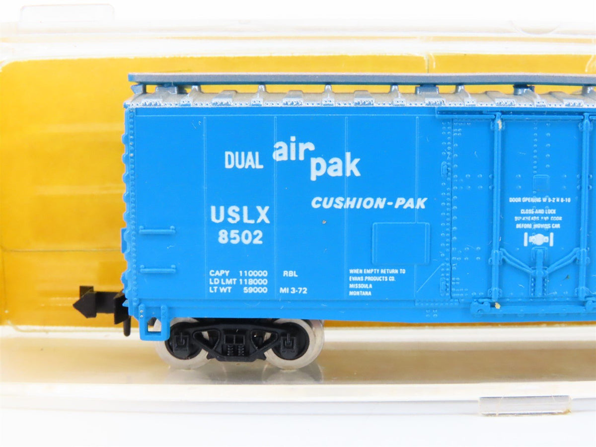 N Scale Atlas 3313 USLX Evans Products 40&#39; Plug Door Box Car #8502