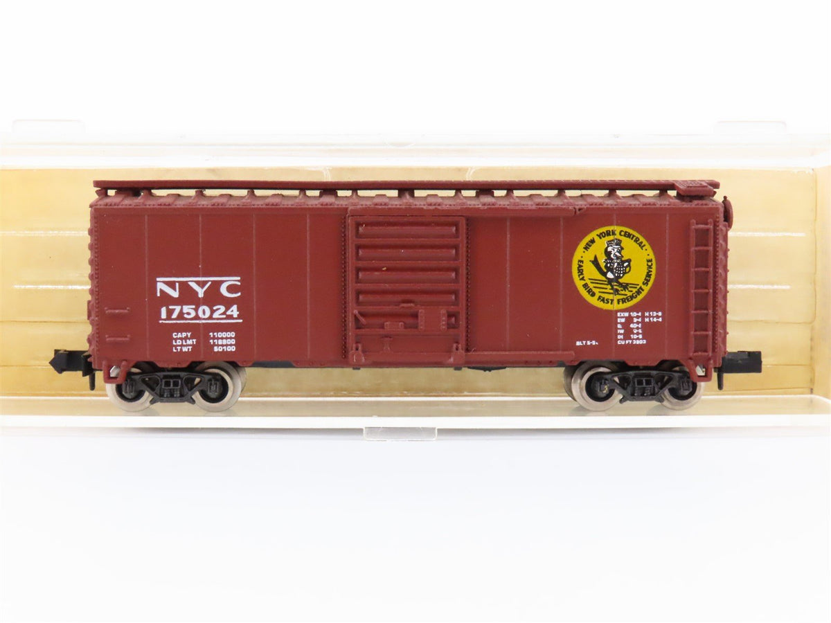 N Atlas 3435 NYC New York Central &quot;Early Bird&quot; 40&#39; Single Door Box Car #175024