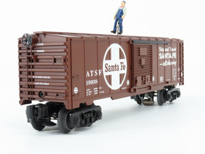 O Gauge 3-Rail Lionel 6-36776 ATSF Santa Fe Walking Brakeman Box Car #19938