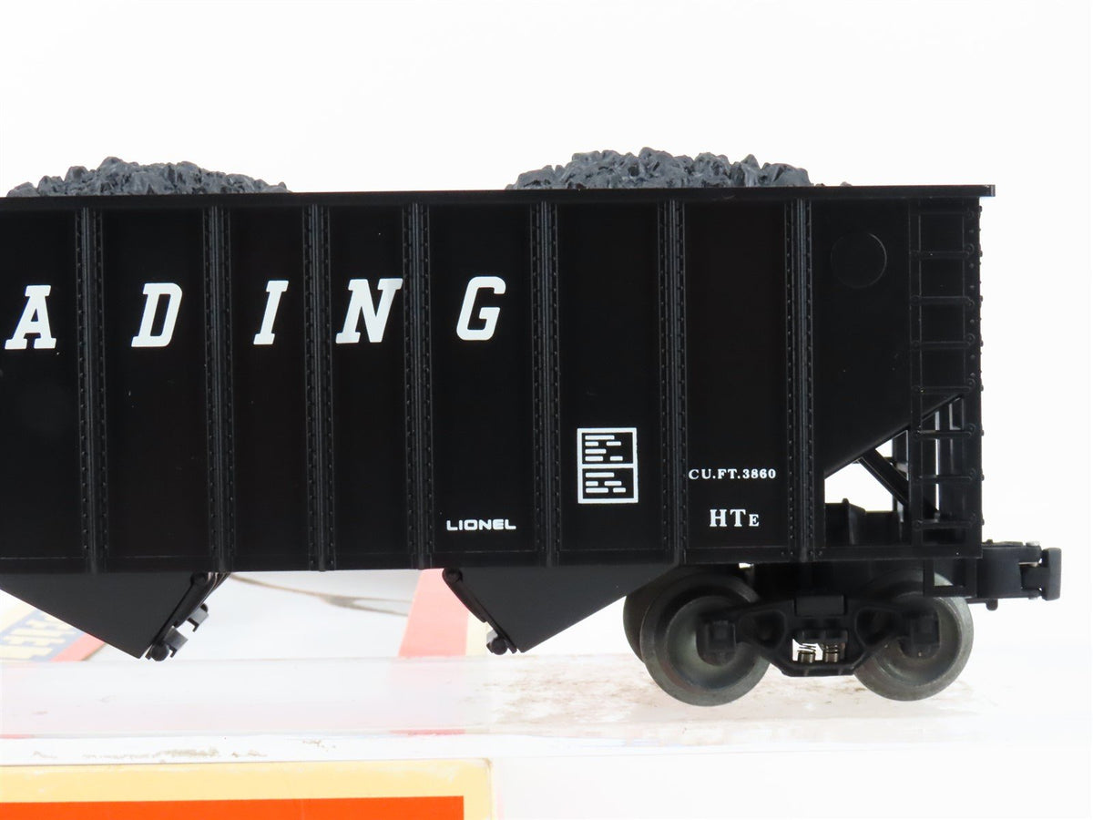 O Gauge 3-Rail Lionel 6-17111 RDG Reading 3-Bay Open Hopper #17111 w/ Coal Load