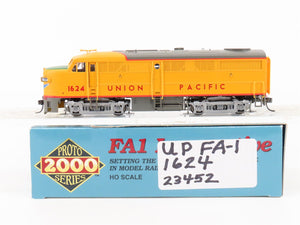 HO Scale Proto 2000 23452 UP Union Pacific FA1 Diesel Locomotive #1624 BAD GEARS