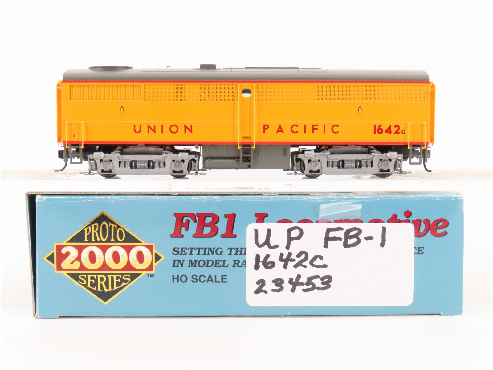 HO Scale Proto 2000 23453 UP Union Pacific FB1 Diesel Locomotive #1642 BAD GEARS